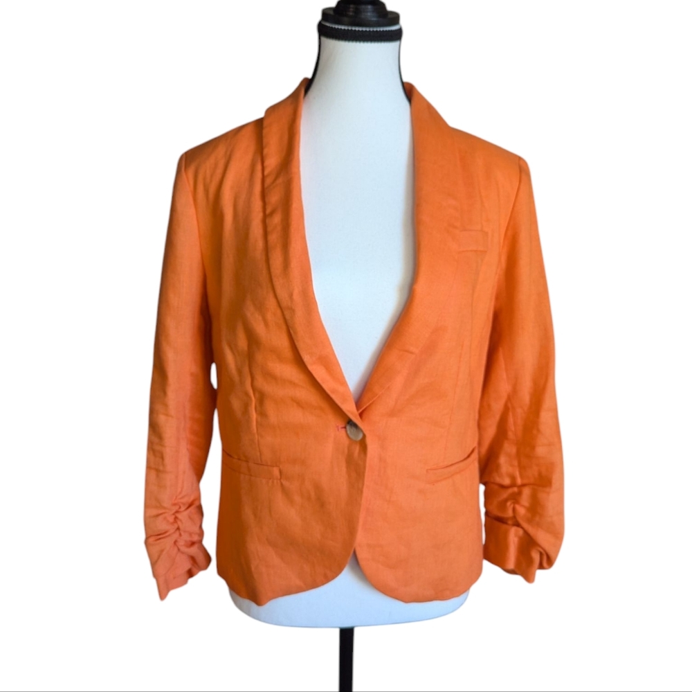 Gibson Linen Blazer – Size M (EUC) 🔥